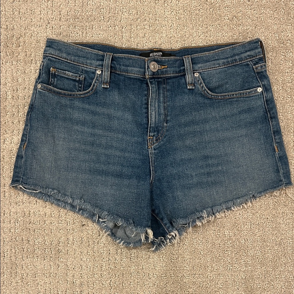 Hudson Jeans Blue Jean Shorts